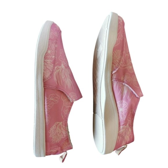 Vionic Malibu Beach Orthotic Slip On Sneakers In Jellyfish Pink - Sz 7.5 - Picture 4 of 9